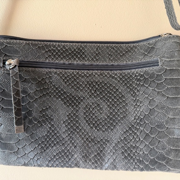 Italian Leather Crossbody Bag - Picture 2 of 5